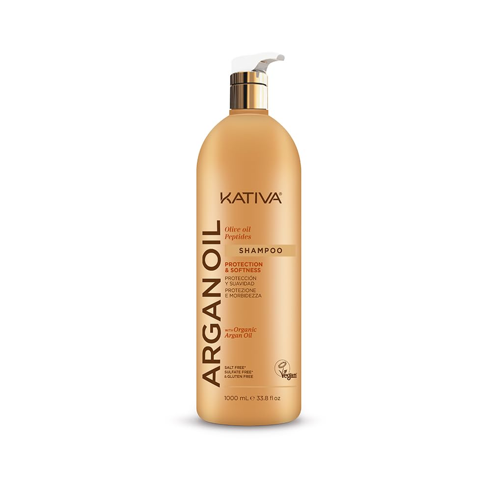 Kativa Argan Oil Shampoo - Nourishing Hair Treatment | 1000 ml
