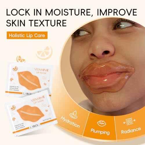 LAIKOU Vitamin C Skin Care, Skin Care Set, Face Mask, Eye Mask, Lip Mask with Serum, Cleanser, Toner, Eye Cream, Essence Cream for Women Teen Girls Mom Daughter Mother's Day Christmas Birthday