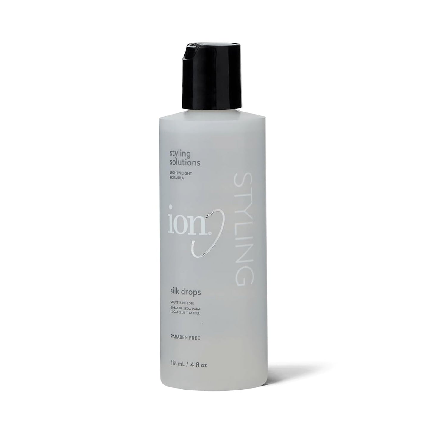 Silk Drops for Hair - Adds Shine & Softness | Lightweight Frizz Control, 4 fl oz