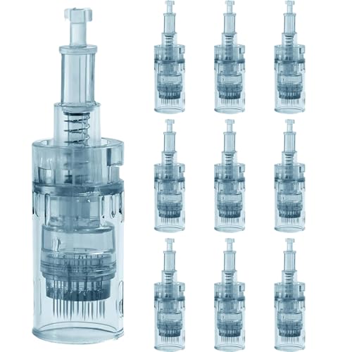 Microneedling Pen Cartridges for Dr Pen M8,M7S, Easy-to-Use 0.25 mm for Home Use (36 Pin,10PCS)