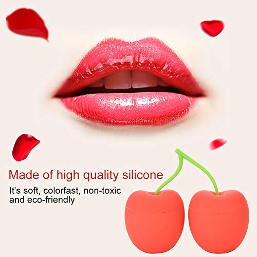 Lip Enhancer - Lip Plumper Device for Women & Girls, Beauty Tool with Cherry Shape Design, for Lip Training & Plumping, Portable Lip Care Device