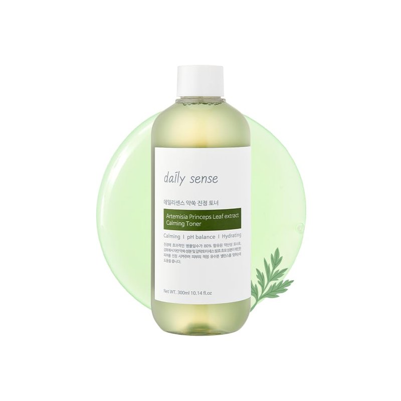 daily sense Artemisia Soothing Facial Toner – Korean Skincare, NO Alcohol, Plant-Based, Cruelty Free, Soothing Toner for Sensitive Skin,300ml, 10.14 fl.oz