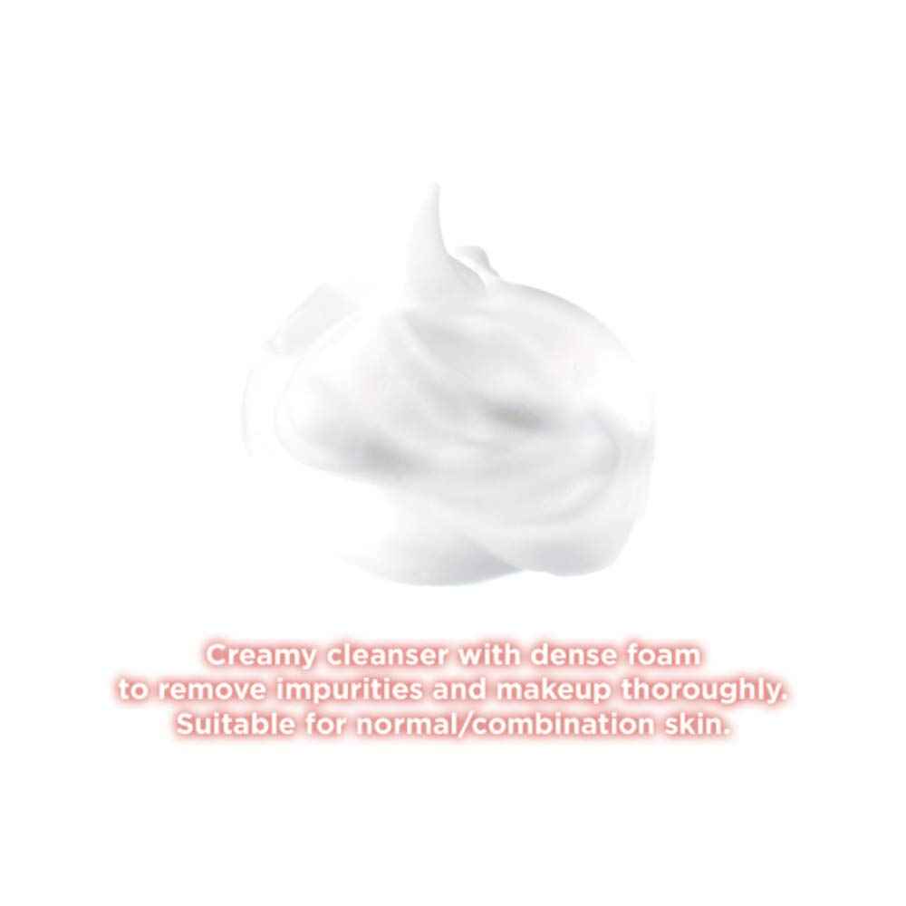 Moisturizing cleansing face wash peach