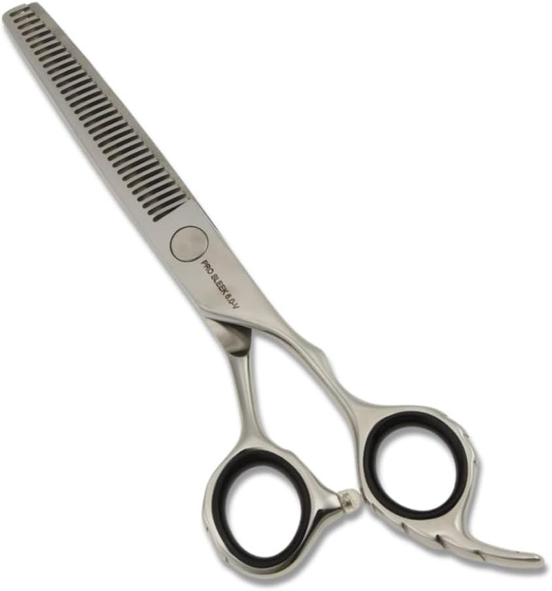 Hair Thinning Scissors - 6" Stainless Steel Blending Shears with 32 Teeth | Professional Razor Edge Tool for Barbers & Stylists