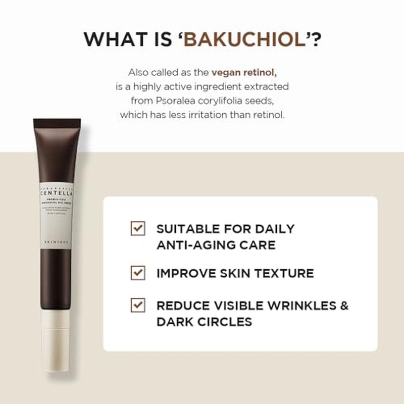 SKIN1004 Madagascar Centella Probio-Cica Bakuchiol Eye Cream 0.68 fl.oz (20ml)