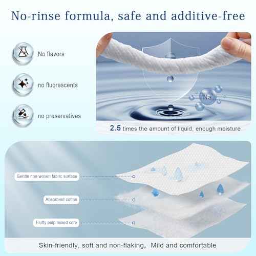 Tea Tree Oil Eyelid Cleansing Wipes, 60 Individually Wrapped Travel Eyelid Wipes With Physiological Saline - Cleanser & Eye Makeup Remover for Dry Eyes, Stye, Blepharitis Treatment