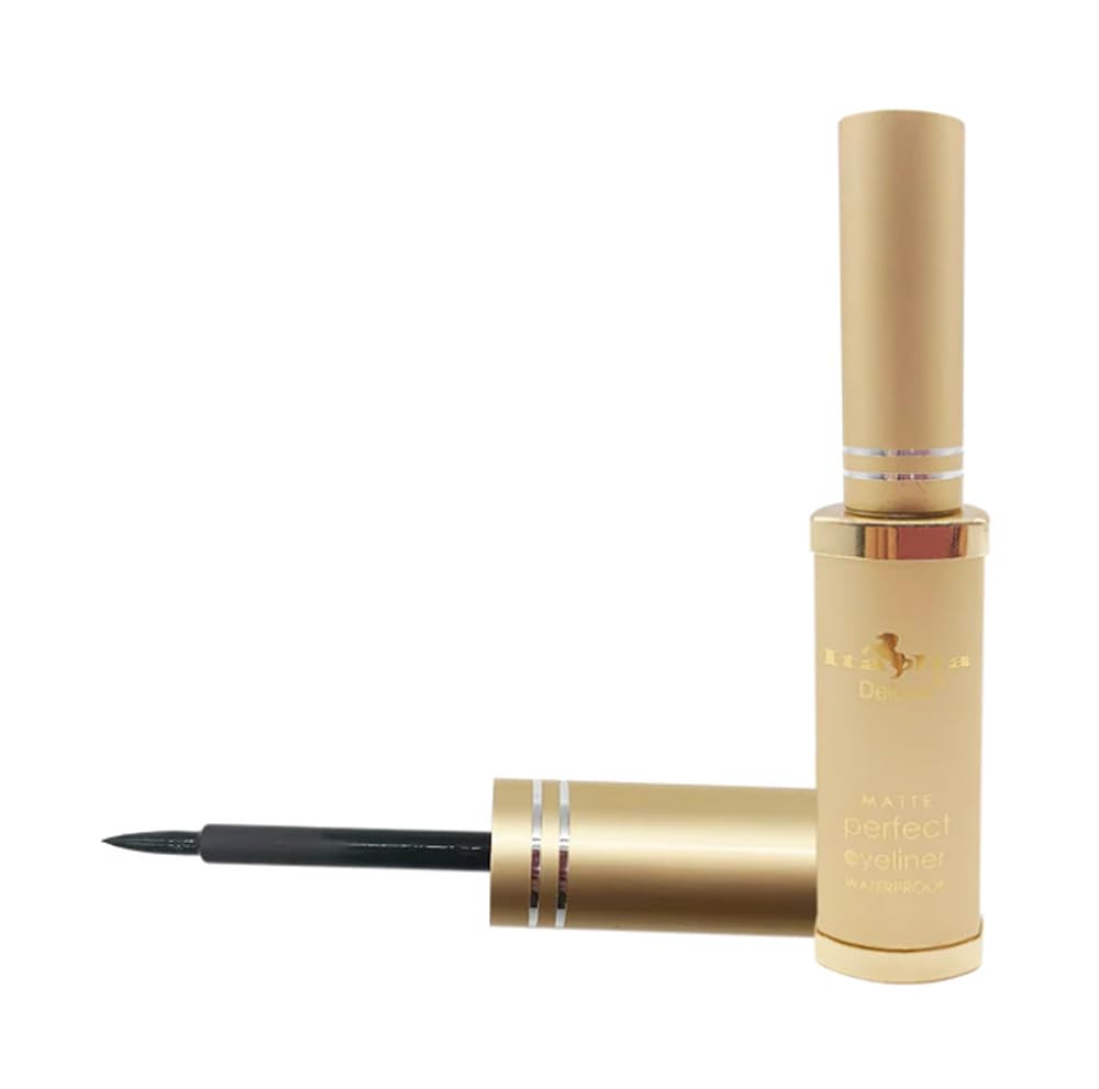 Italia Deluxe Perfect Liquid Eyeliner Waterproof 3pc Set- 2