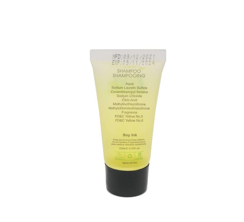 Eco Amenities - Travel Size Hotel Shampoo Bulk Pack | 72 Individually Wrapped 0.75oz Mild & Refreshing Scent