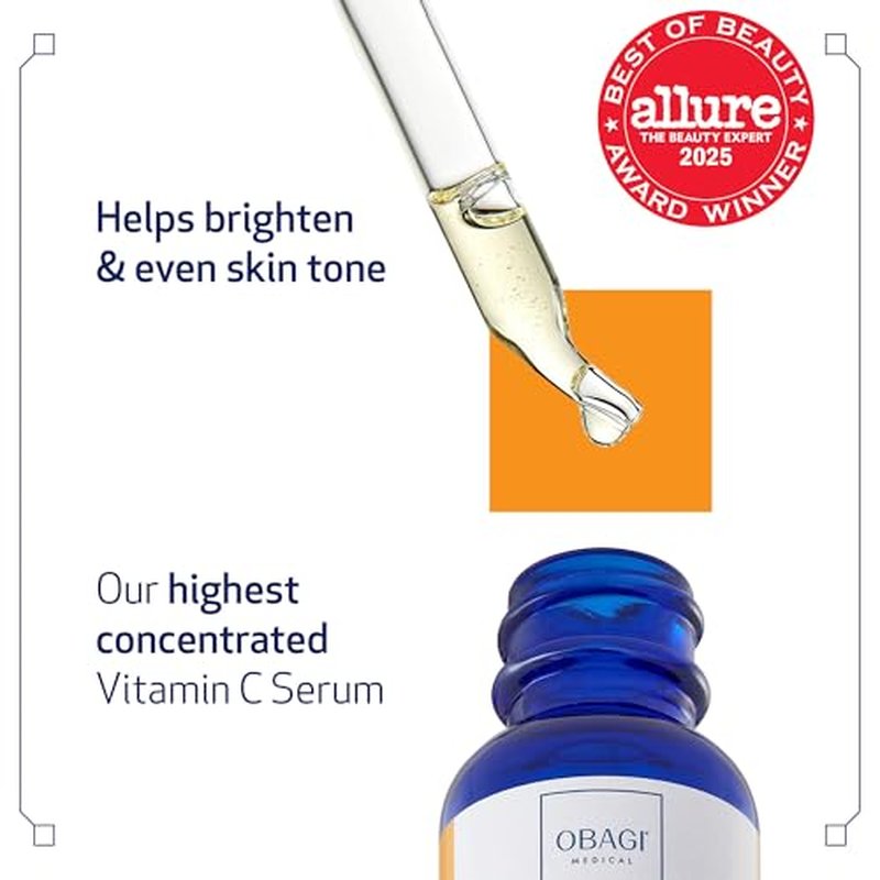 Obagi Professional-C Vitamin C Serum ? Helps Brighten Skin Tone and Minimize the Appearance of Fine Lines & Wrinkles ? Safe for Sensitive Skin