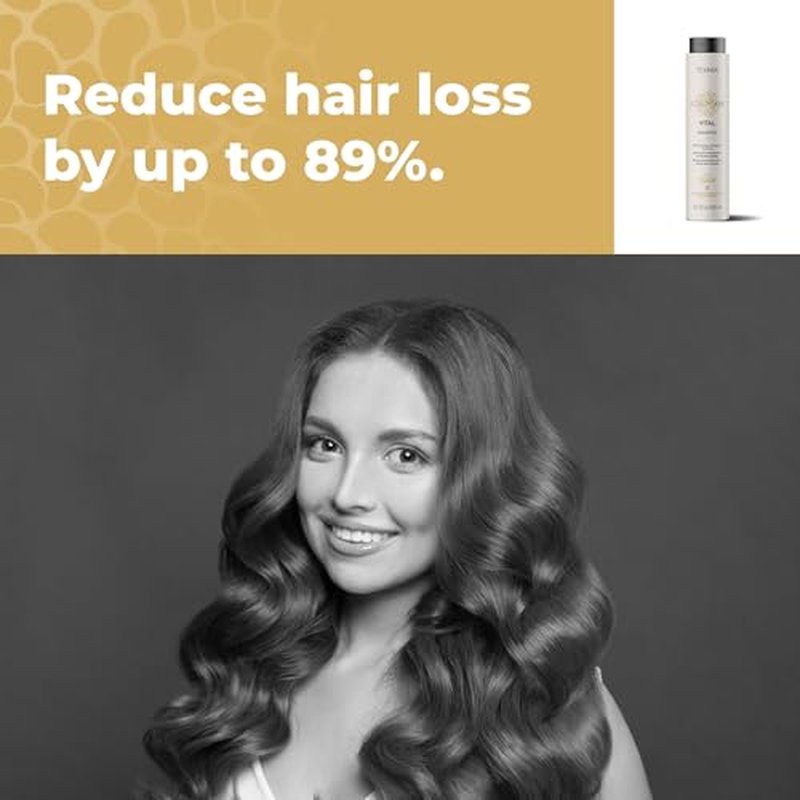 LAKM? Teknia Scalp Care Vital Stimulating Shampoo, Anti Hair Loss Shampoo & Scalp Treatment, 33.8 Fl Oz