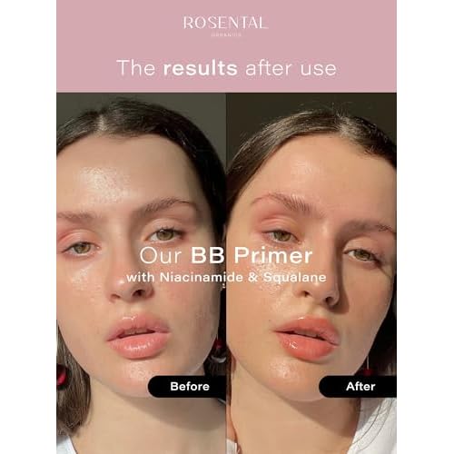 Organics BB Primer | with Niacinamide & Squalane ? Pore-Refining, Illuminating, Hydrating Primer for a Fresh Glow Look and Smooth Texture, 25 ml