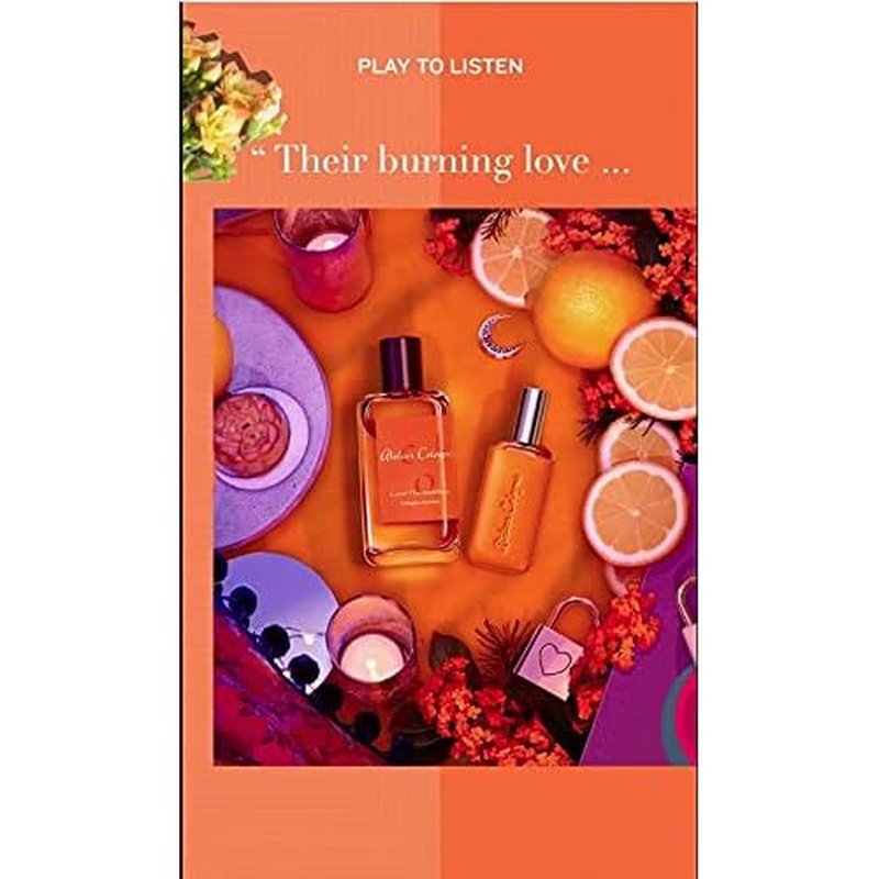 Atelier Cologne Love Osmanthus Cologne Absolue Pure Perfume Spray 3.4 Oz