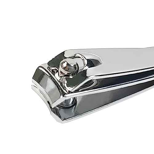 120 Pieces Nail Clipper Set Flat Toenail Clippers Stainless Steel Fingernails Manicure Pedicure Sturdy Silver Small Trimmer Portable Bulk for Men Women Homeless Care Package Supplies