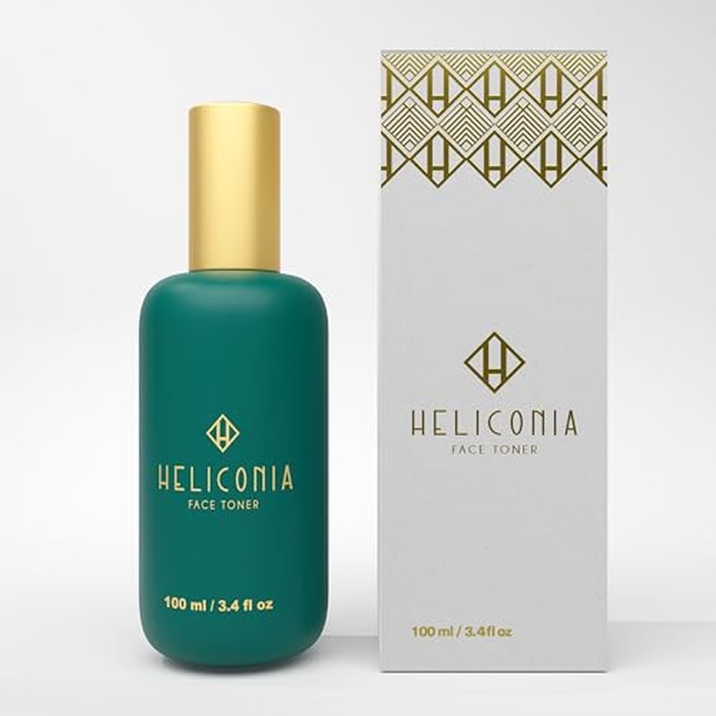 HELICONIA Face Toner ? Lightweight Facial Mist with Mango, Honeysuckle & Lotus Flower | Hydrating | Calming & Antioxidant | for All Skin Types | Tropical Skincare | 100 ml