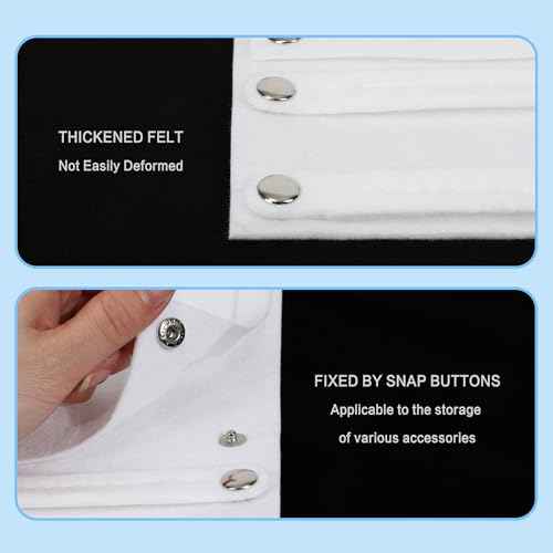 Hanging Claw Hair Clips Storage Organizer Hair bow holder organizer for girls Hair accessories Stand Holder for Wall,Door,Closet. Large-Capacity white