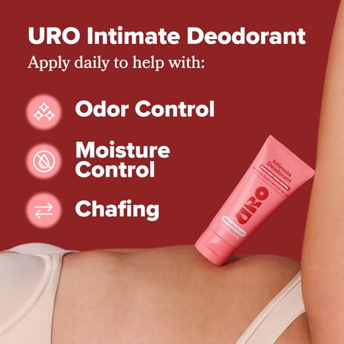 O Positiv URO Intimate Whole Body Deodorant Cream ? Dermatologist Tested, Hypoallergenic, Non-irritating, Aluminum Free, Unscented, Dries Clear ? Odor & Moisture Control, Anti-Chafing ? 3 Oz Tube