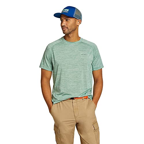 Eddie Bauer Men's Resolution Short-Sleeve T-Shirt, Seaglass, X-Large, Tall