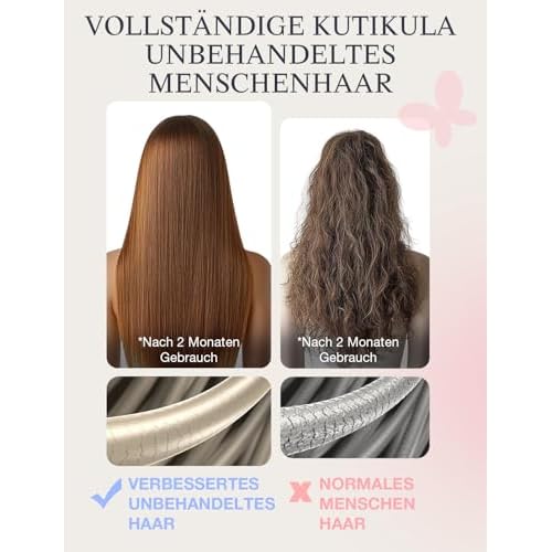 DOORES Invisible Tape in Hair Extensions Human Hair Invisi Edge, Dark Brown to Chestnut Brown 10 Injection Tape-ins with 10 Injection Tape-ins 50g 18 Inch, Human Tape in Extensions