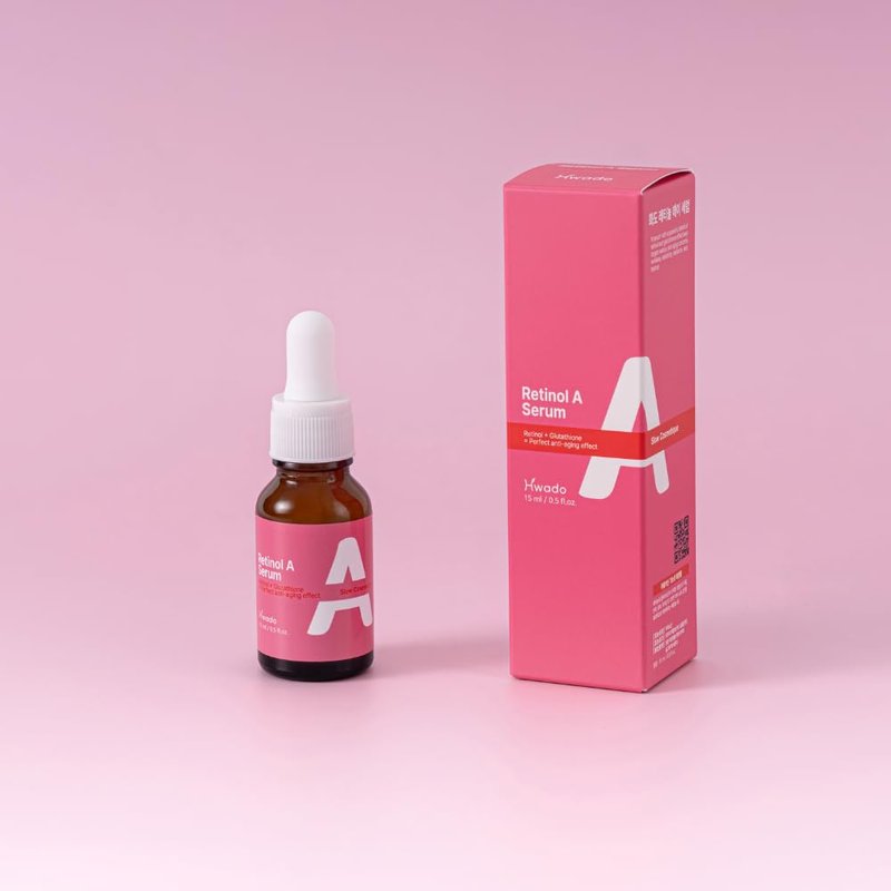 Retinol A Serum with Glutathione, 15ml Anti-Aging Face Serum, All Skin Types, Unscented