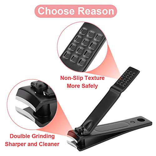 Manicure Kit, OKOM Manicure Set, Mens Grooming Kit, Nail Care Set, Manicure Kit for Men and Women,Nail Kit,Grooming Kit,Nail Clipper Set,Stocking Stuffers,Stocking Stuffers for Teen Boys,Gifts for Men