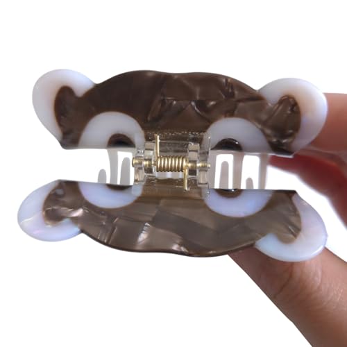 Novelty Bank Beaver Hair Clip,Acetate Claw Clips,Cute Hair Clips for Women,Otter Claw Clip