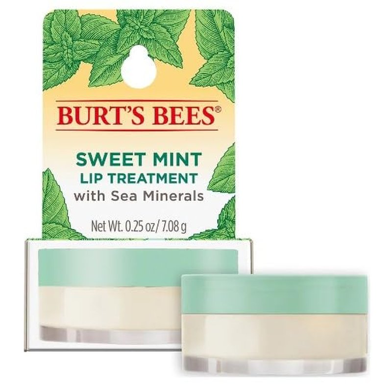 Natural Lip Treatment - 100% Natural Origin with Sea Minerals | Sweet Mint Flavor