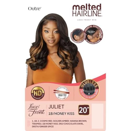 Outre Lace Front Wig - Melted Hairline - Juliet (OFF BLACK 1B)