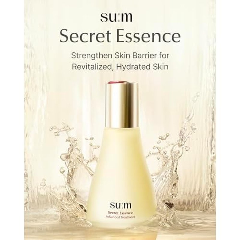 SU:M Secret Essence Advanced Treatment Special Set (2.7 fl oz) (5-piece set) - Korean skin care, Skin Barrier Repair Hydrating Serum gift set, sets & kits