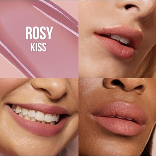 HUDA BEAUTY Lip Blush Cream Lip & Cheek Stain Rosy Kiss