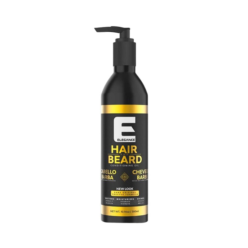 Hair & Beard Conditioning Oil - Lightweight Moisturizer for Men | 3.38 Oz with Great Scent