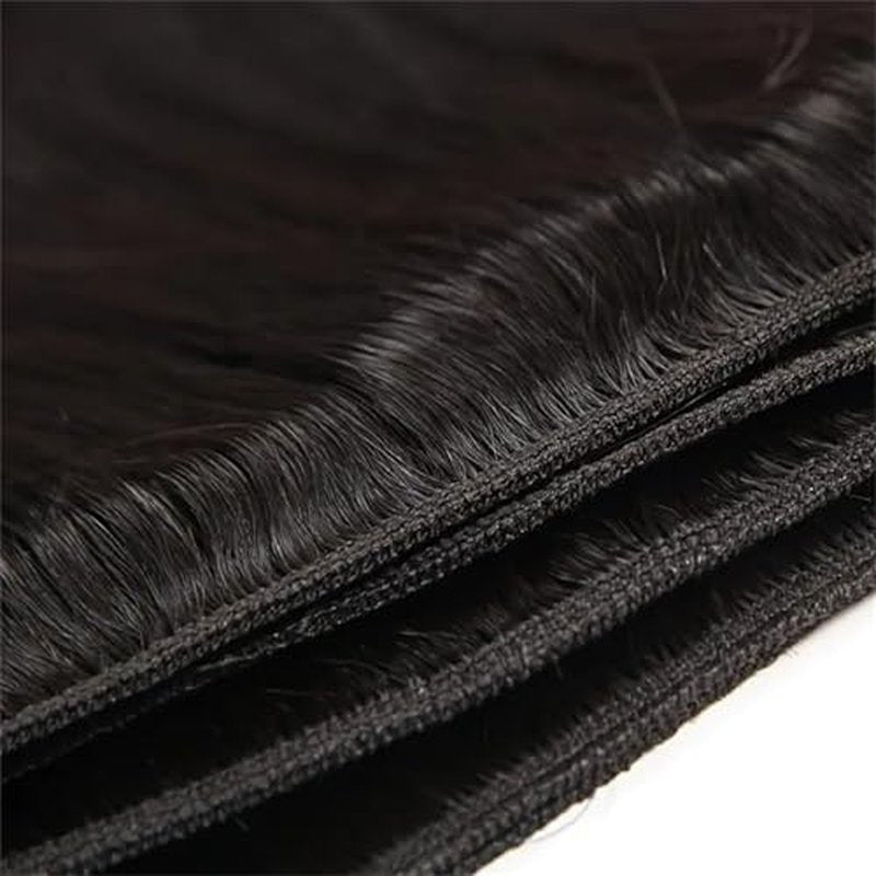 Human Hair Bundles 20 22 24 Inch Straight Bundles Human Hair 100% Brazilian Hair Extensions Quick Weave Raw Natural Black