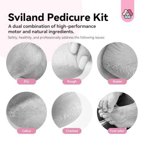 SAVILAND 2024 Electric Feet Callus Remover with Ultra-Repair Foot Cream 120 g: Rechargeable Portable Electric Callus Remover for Feet Professional Pedicure Care Kit for Cracked Dead Skin