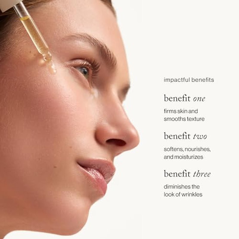 goop Beauty Nutrient Face Oil | Anti Aging Moisturizer for Smooth Skin Texture & Wrinkles | Bakuchiol, Cacay, & Organic Amla | 1 fl oz