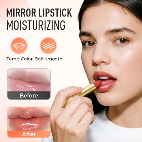 Finding Ferdinand Black Lip Balm, Lip Balm With Chocolate Mixed Berries Scent, Caramel Moisturizing Hydrating Lip Gloss for Women, Honey Lipstick Tinted Lip Balms for All Skin Tones (Deep Cold Brown)