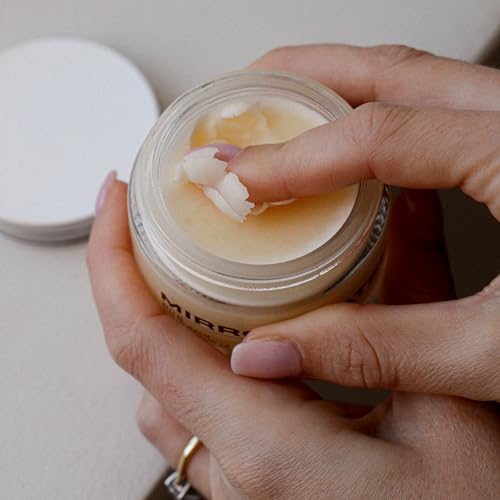 MIRROR WATER - Rub Solid Balm | Nourishing, Moisturizing, Protecting | Creamy Shea Butter | Vegan, Cruelty-Free | Sulfate + Phthalate + Paraben Free (1.69 fl oz | 50 mL)