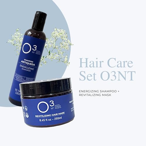Energizing Shampoo + Revitalizing Mask Kit - High-Performance Natural Treatment - Energizing for Scalp and Fragile Thinning Hair - 10.14 Fl Oz Mask 7.05Fl Oz