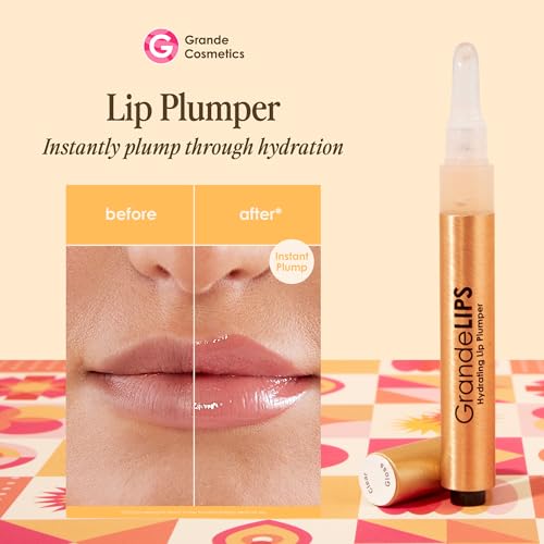 Grande Cosmetics GrandeLIPS Hydrating Lip Plumper - for Fuller-Looking, Hydrated Lips