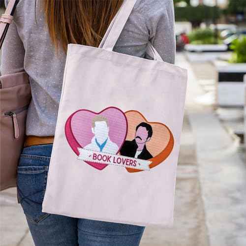 WCGXKO Novelty Movie Themed Charlie Swan Carlisle Cullen Book Lover Tote Bag