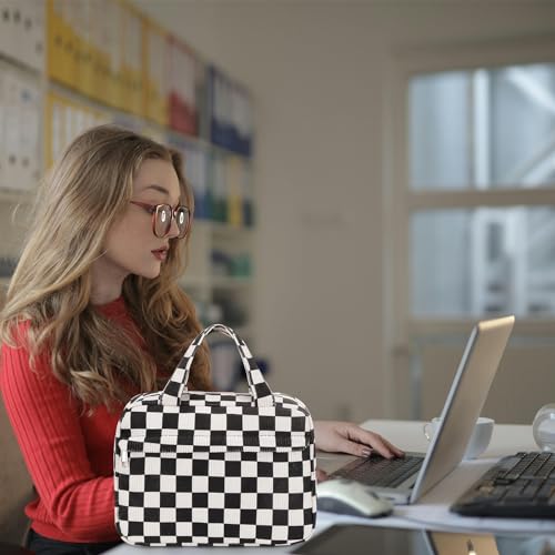 Makeup Bag for Women Cosmetic Bag Large Make Up Organizer Travel Toiletry Bags Waterproof Zipper Tote Pouch Purse for Girls