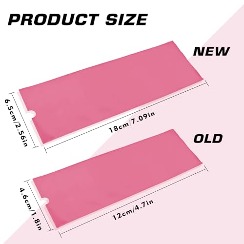 200PCS Tattoo Pen Covers - Rayyl Tattoo Pen Machine Covers Large Size 2.5x7.1 inch Pink for Cartridge Pen Machine Bags Sleeves Tattoo Kit Machine Pen Tattoo Supplies...