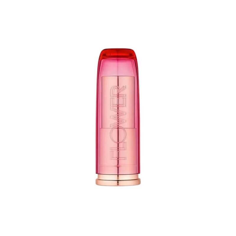 FLOWER BEAUTY By Drew Barrymore Perfect Pout Moisturizing Lipstick - Soothes Lips + Hydrates - Creamy Lip Tint + Natural Looking Shine + Buildable Color - Cruelty-Free + Vegan (Berry More)
