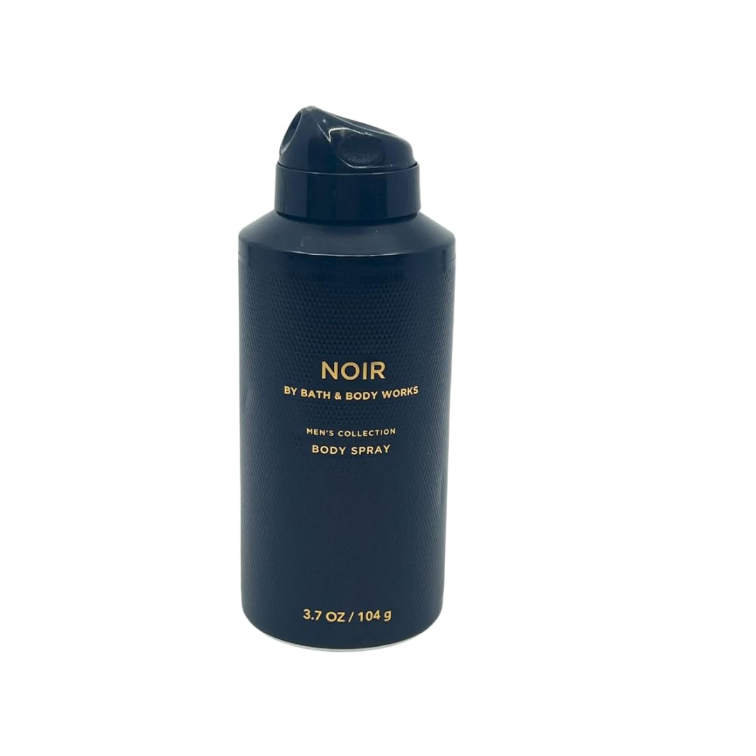 Bath & Body Works Men's Collection Deodorizing Body Spray - NOIR - Gift Pack for Holiday - Lot of 2