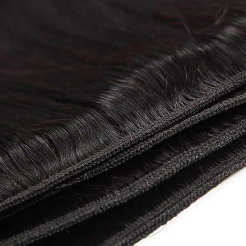 Bundles Human Hair 20 22 24 Inch Straight Wave Natural Human Hair Bundles Total 300g 11A Unprocessed Brazilian Soft Quick Weave Soft Sewn In Hair for Black Women
