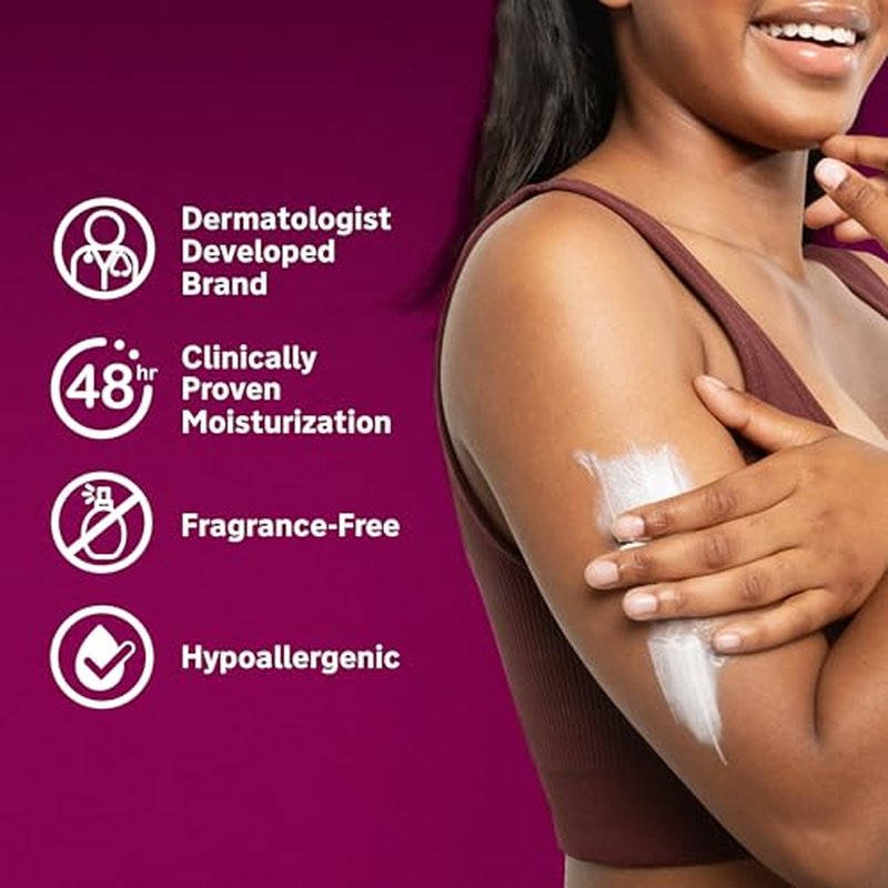 Lubriderm Advanced Therapy Fragrance Free Moisturizing Hand & Body Lotion + Pro-Ceramide, Intense Hydration for Itchy, Extra Dry, & Sensitive Skin, Non-Greasy, Hypoallergenic, 16 fl. oz
