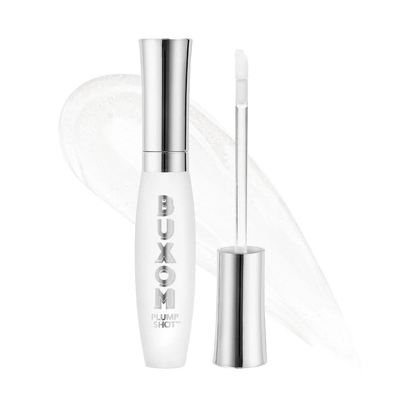 Buxom Women's Plump Shot Plumping Lip Serum - Shimmer Chrome Tints, Glossy - Filler (Clear)