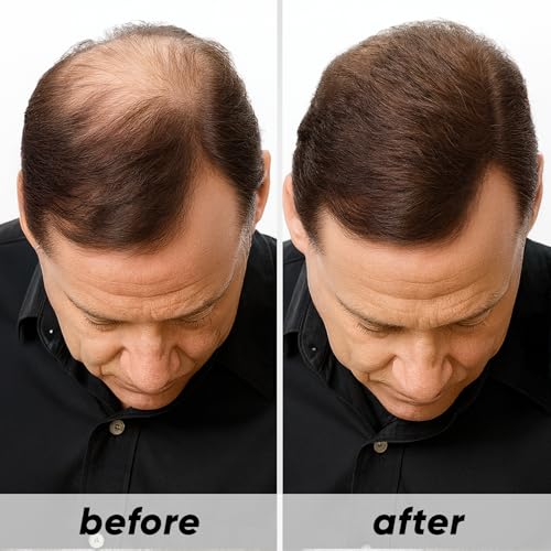 Hair Regrowth System ? Advanced Hair Growth Treatment with Ginseng, Eclipta Prostrata, Peppermint Oil & Ginger Root, Thickening Serum for Men & Women