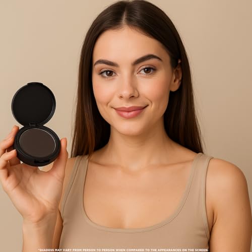 Hair Thickener | New Waterproof Formula - Natural & Fuller Looking Hair in 30 sec - 14g - Fibers for Thinning, Bald Spots & Graying Roots (Dark Brown)