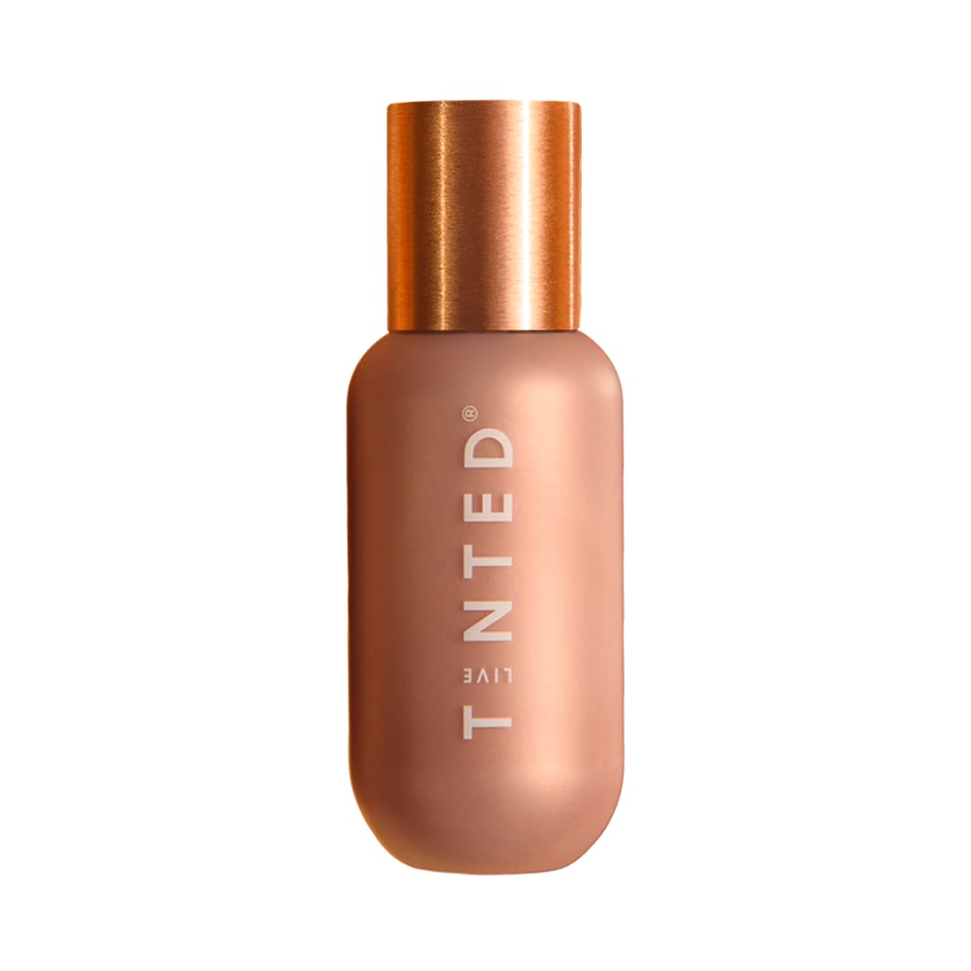 Live Tinted Hueglow Liquid Highlighter Drops - Lightweight Serum-Infused Highlighter, Non-Greasy Formula for Natural Radiance and Advanced Hydration, Golden Hour, 0.46fl oz/ 13.5mL