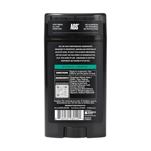 Art of Sport Men¡¯s Antiperspirant ? Aluminum-Free, Natural Botanicals ? Eucalyptus Victory Scent ? Long-Lasting Sweat Protection ? Made for Athletes ? 2.7 oz (2-Pack)
