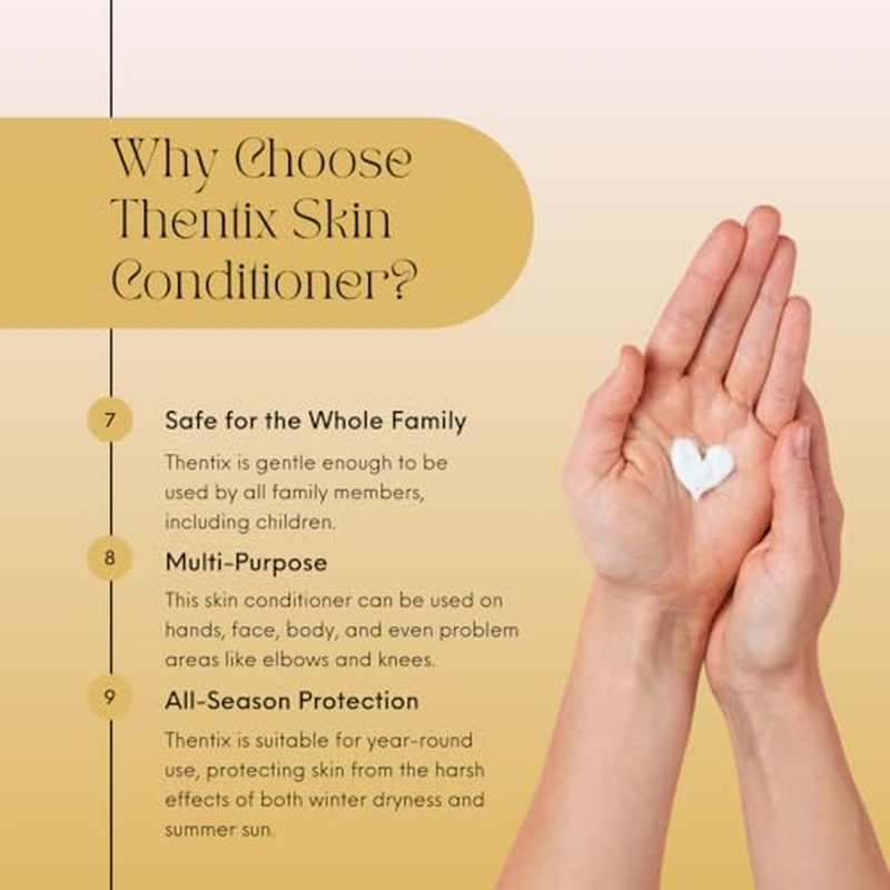 Skin Conditioner, 2oz - Travel Size Moisturizer for Dry & Sensitive Skin, Nourishes and Soothes